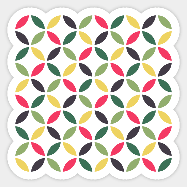 Petal Pattern 5 Sticker by diffrances